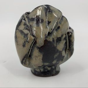 Handmade Small Flower Shaped Pottery Vase